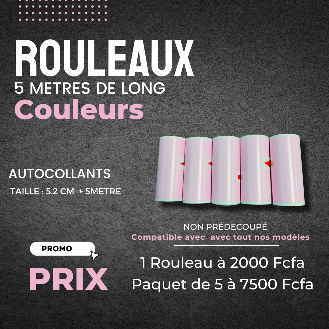 ROULEAUX ROSE