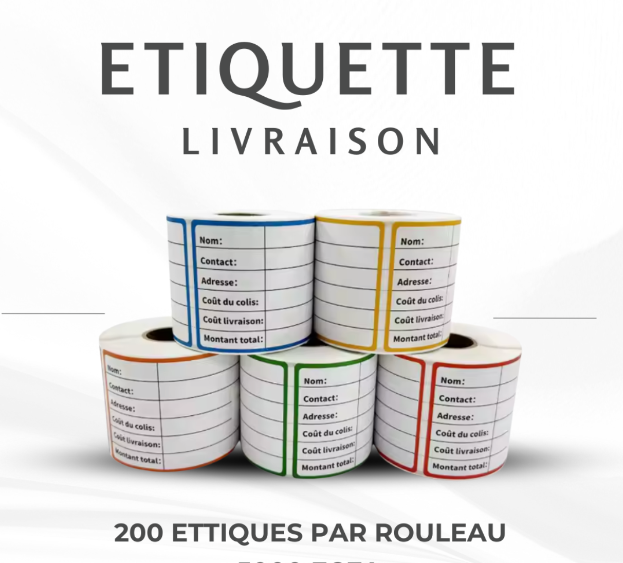 Etiquettes de Livraison