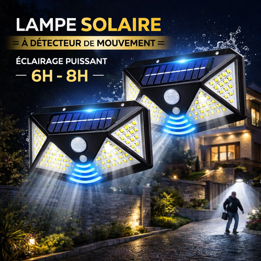 Lampe solaire à détecteur de mouvement&nbsp;