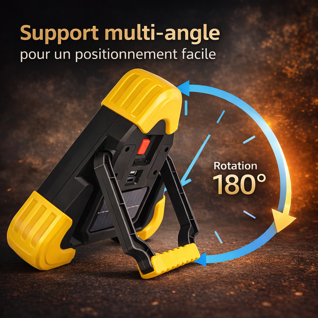 Triangle lumineux Solaire