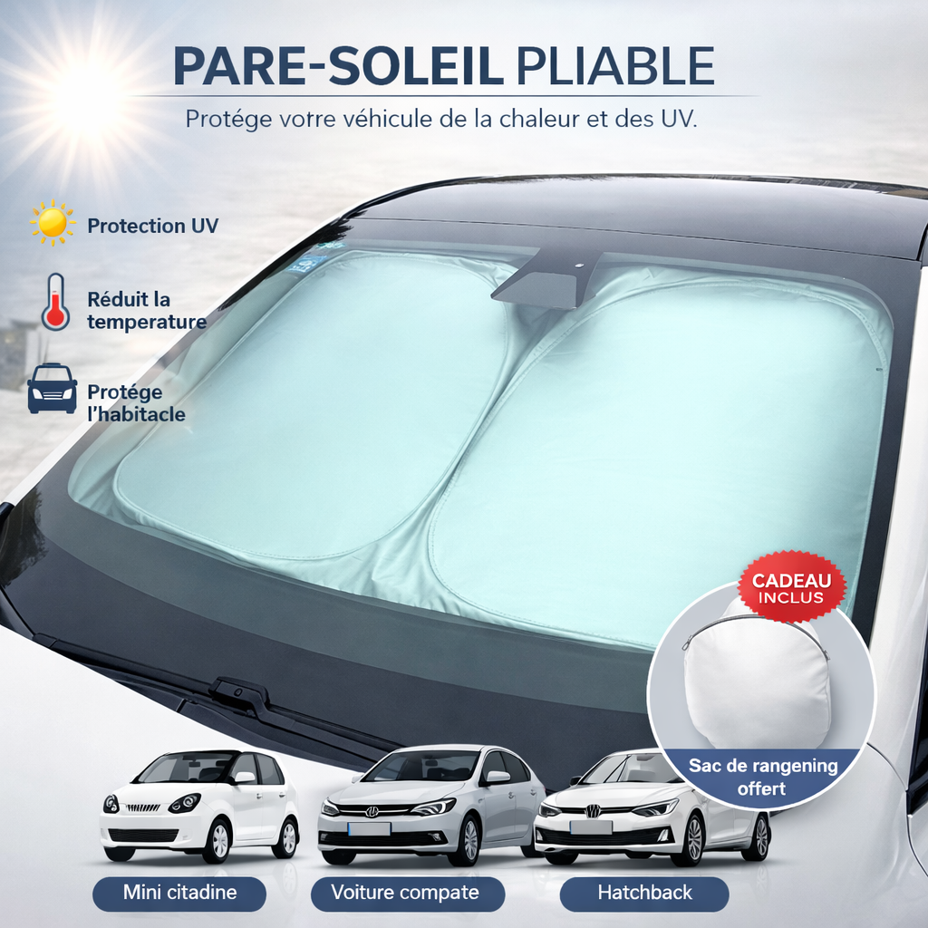 Pare-Soleil Pliable pour voiture