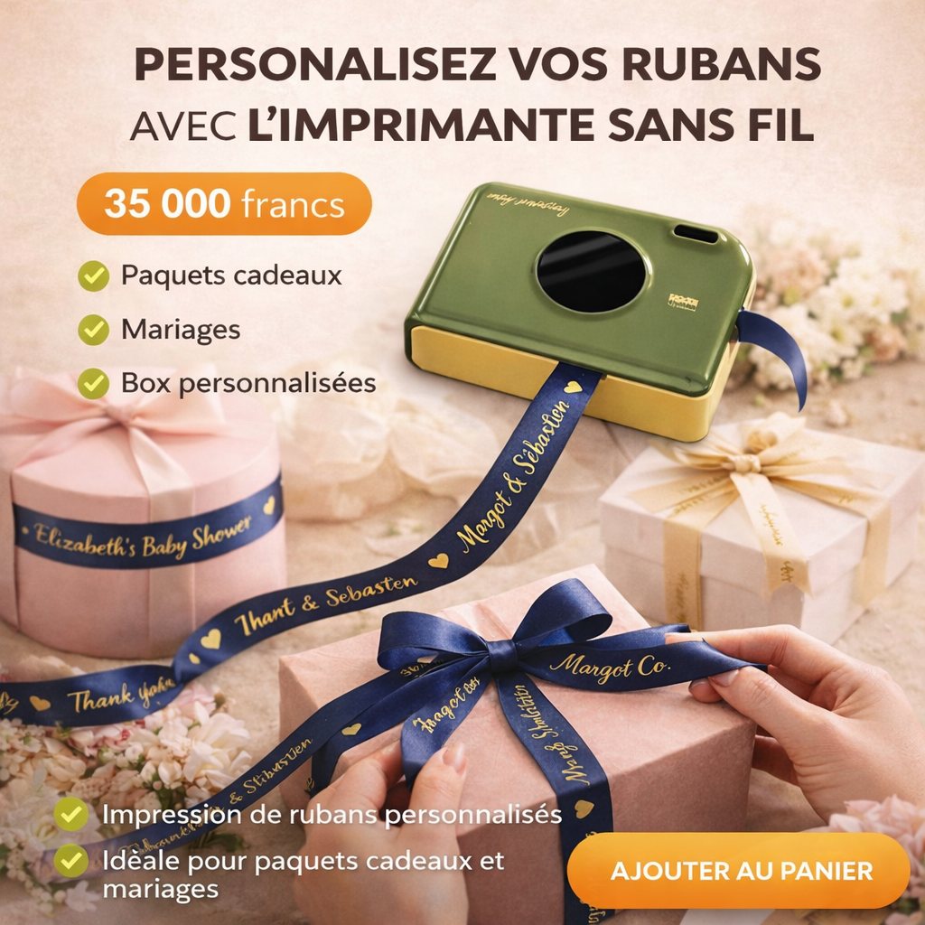Imprimante à ruban portable